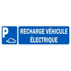 Panneau voiture électrique en carge uniquement