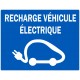 Panneau recharge véhicule électrique