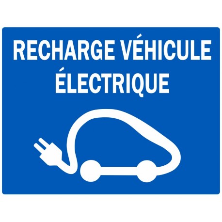 Panneau recharge véhicule électrique