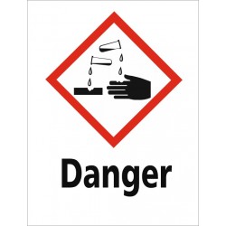 Pictogramme GHS03 attention danger incendie