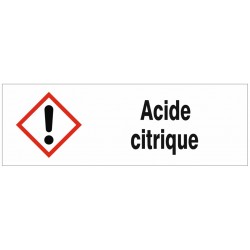 Pictogramme Acide chlorhydrique