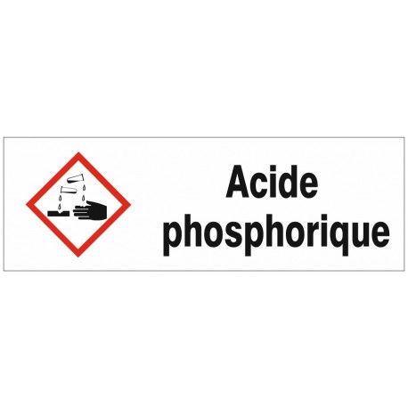 Pictogramme Acide nitrique