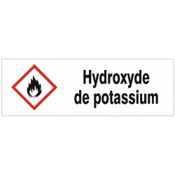 Autocollant hydrogéne