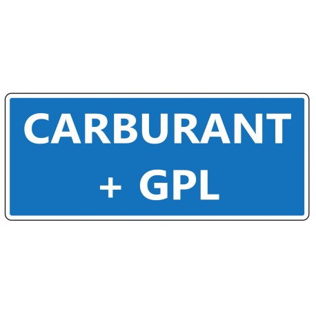 Panneau carburant