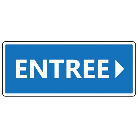 Panneau entrée