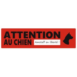 Panneau chien méchant