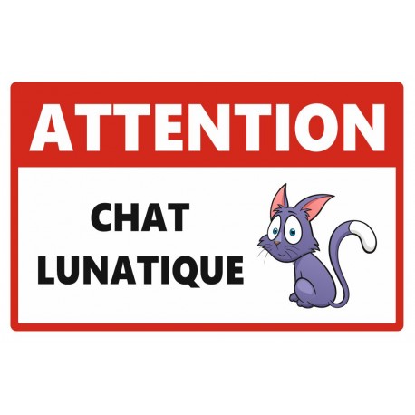 Panneau attention au chien (et au chat aussi)