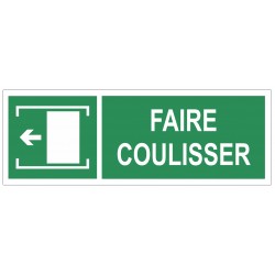 Panneau faire coulisser (REFAB1626)