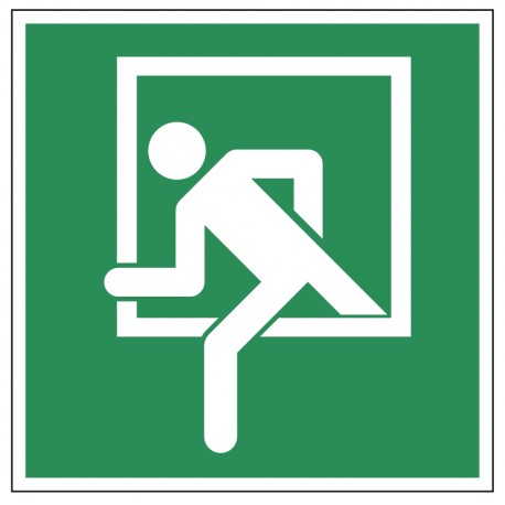 Panneau Fenêtre de secours E016C