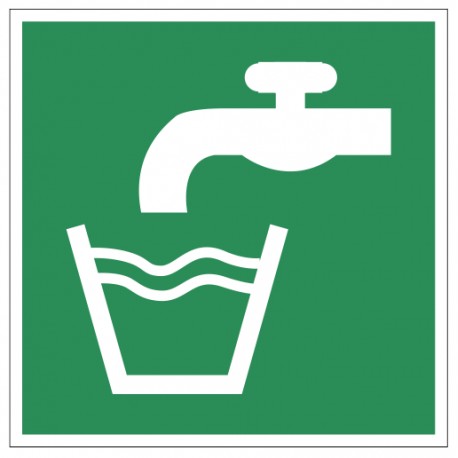 Panneau eau potable E015