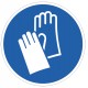 Panneau Gants de protection obligatoires (M009)