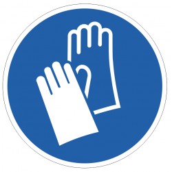 Panneau Gants de protection obligatoires (M009)