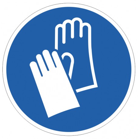 Panneau Gants de protection obligatoires (M009)