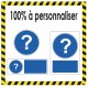 Panneau EPI personnalisé