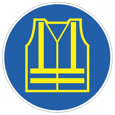 Autocollant port obligatoire d'un gilet