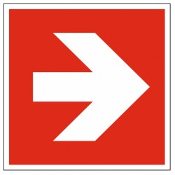 Panneau flèche directionnelle