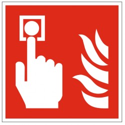 Panneau point alarme incendie (F005)