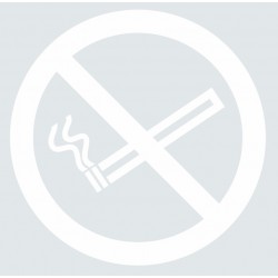 Panneau ou autocollant zone non fumeur