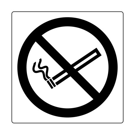 Panneau interdiction de fumer 