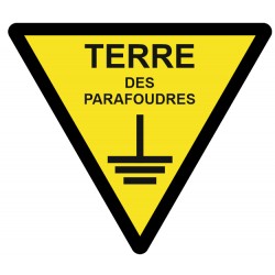 Panneau terre des para foudres
