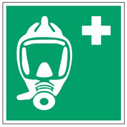 Panneau appareil respiratoire pour l’évacuation d’urgence (E029)