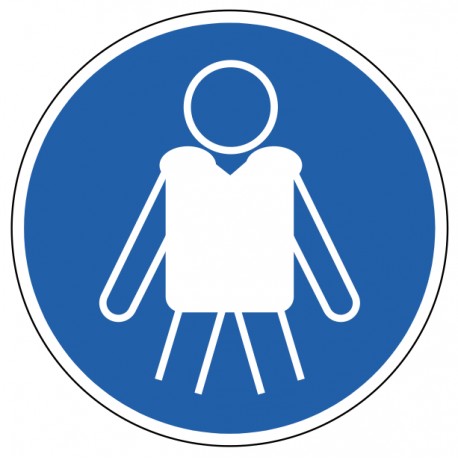Panneau gilet de sauvetage obligatoire