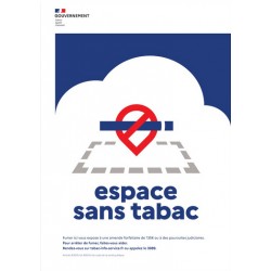 Panneau périmetre sans tabac
