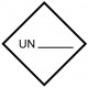 Etiquette Identification produits dangereux NU