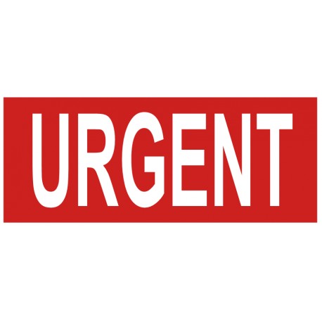 Etiquette urgent