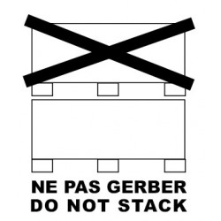 Etiquettes ne pas gerber picto