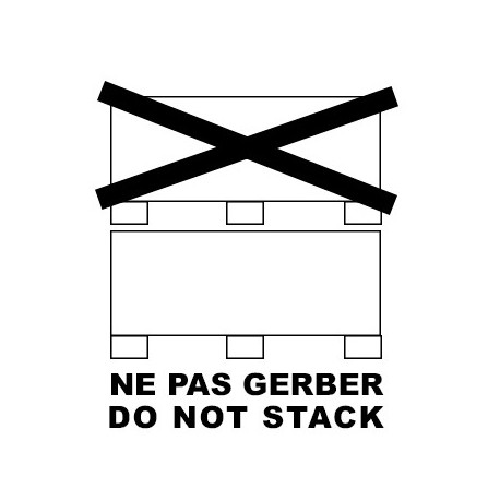 Etiquettes ne pas gerber picto