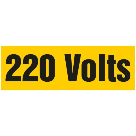 Panneau 220 volts