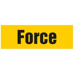 Panneau force