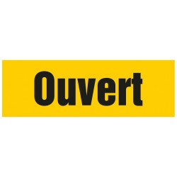 Panneau ouvert (electrique)