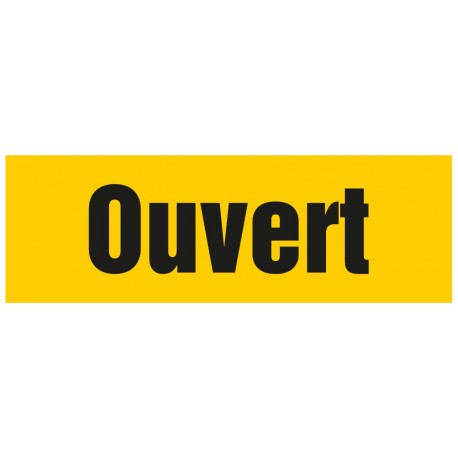 Panneau ouvert (electrique)