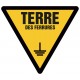 Autocollant prise terre des ferrures
