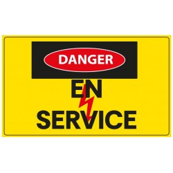 Autocollant prise terre picto