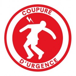 Panneau coupure d'urgence
