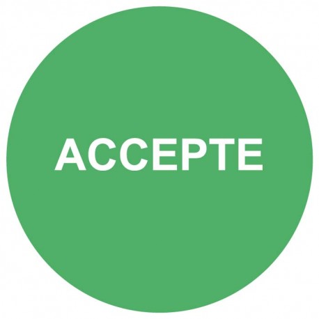 Pastille accepté