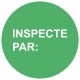 Pastille inspecté par