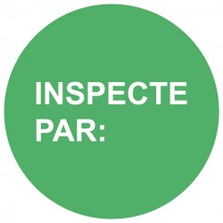 Pastille inspecté par