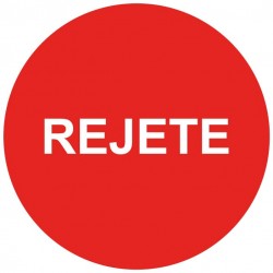 Pastille rejeté