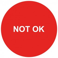 Etiquette not ok