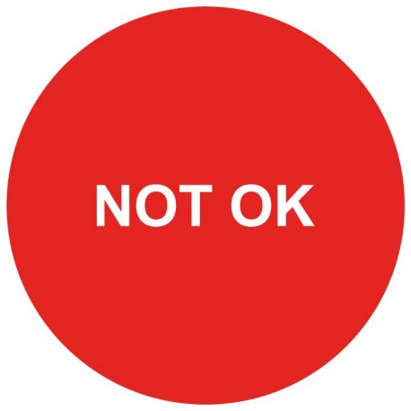 Etiquette not ok