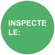 Etiquette inspecté le