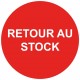 Etiquette retour au stock