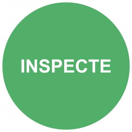 Pastille inspecté
