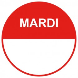 Etiquette mardi