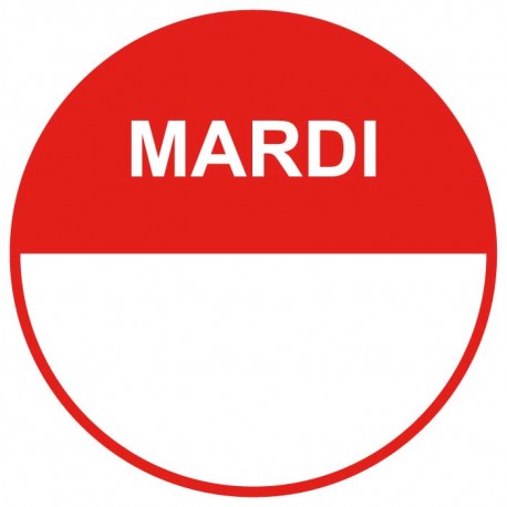 Etiquette mardi