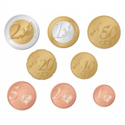 Autocollant monnaie